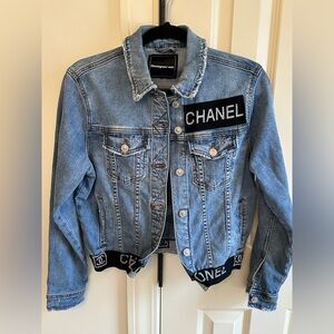Designer-ish Upscaled Denim Jacket